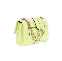 GUESS ASSIA CROSSBODY FLAP ORGANIZER ΤΣΑΝΤΑ ΓΥΝΑΙΚΕΙΑ LIME