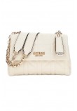 GUESS ASSIA CROSSBODY FLAP ORGANIZER ΤΣΑΝΤΑ ΓΥΝΑΙΚΕΙΑ STONE