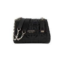 GUESS ASSIA CROSSBODY FLAP ORGANIZER ΤΣΑΝΤΑ ΓΥΝΑΙΚΕΙΑ BLACK