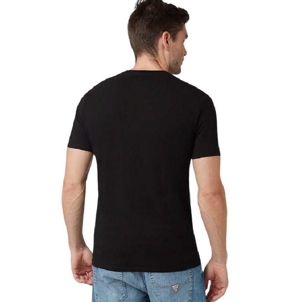 GUESS CORE TEE M2YI24J1314 T-SHIRT ΜΠΛΟΥΖΑ ΑΝΔΡΙΚΗ BLACK