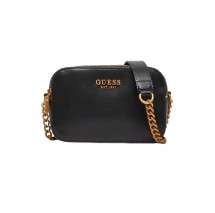 GUESS SARITA CAMERA CROSSBODY ΤΣΑΝΤΑ ΓΥΝΑΙΚΕΙΑ BLACK