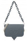 CHIARA FERRAGNI RANGE A EYELIKE BAGS 77SB4BA3ZS517 ΤΣΑΝΤΑ ΓΥΝΑΙΚΕΙΑ GREY