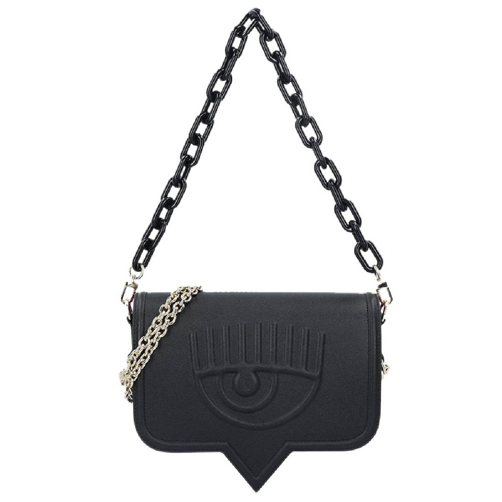 CHIARA FERRAGNI RANGE A EYELIKE BAGS 77SB4BA3ZS517 ΤΣΑΝΤΑ ΓΥΝΑΙΚΕΙΑ BLACK