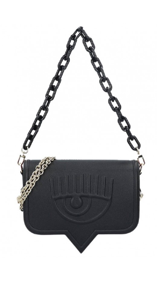 CHIARA FERRAGNI RANGE A EYELIKE BAGS 77SB4BA3ZS517 ΤΣΑΝΤΑ ΓΥΝΑΙΚΕΙΑ BLACK