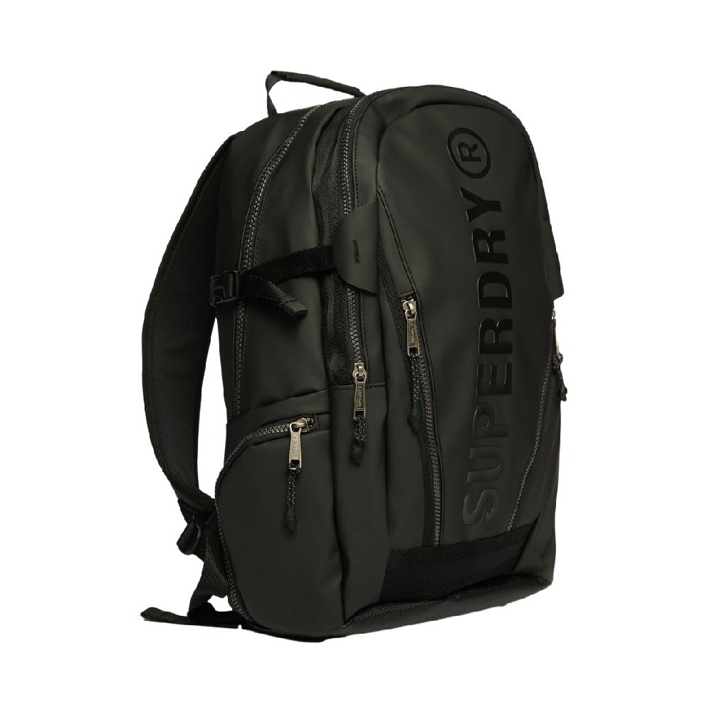 SUPERDRY D2 SDRY TARP RUCKSACK ΤΣΑΝΤΑ ΑΝΔΡΙΚΗ BLACK