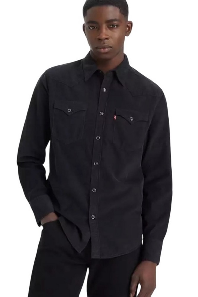 LEVIS BARSTOW WESTERN STANDARD 857440078 ΠΟΥΚΑΜΙΣΟ ΑΝΔΡΙΚΟ BLACK