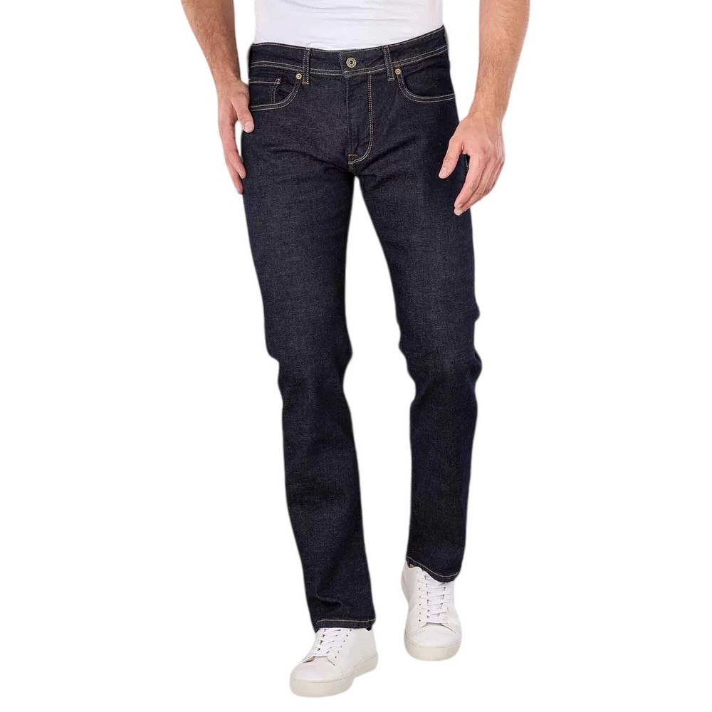 PEPE JEANS LONDON DROP 2 STRAIGHT JEANS CASH 32 ΠΑΝΤΕΛΟΝΙ ΑΝΔΡΙΚΟ BLUΕ DENIM