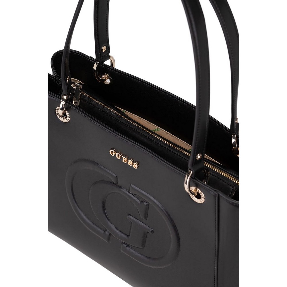 GUESS ECO MIETTA NOEL TOTE ΤΣΑΝΤΑ ΓΥΝΑΙΚΕΙΑ BLACK