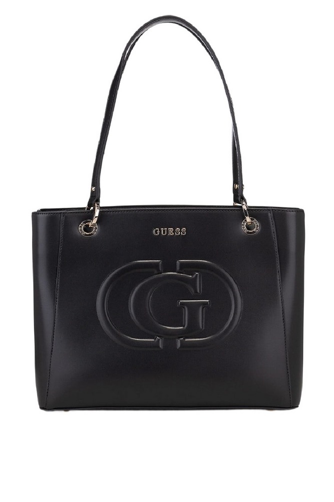 GUESS ECO MIETTA NOEL TOTE ΤΣΑΝΤΑ ΓΥΝΑΙΚΕΙΑ BLACK