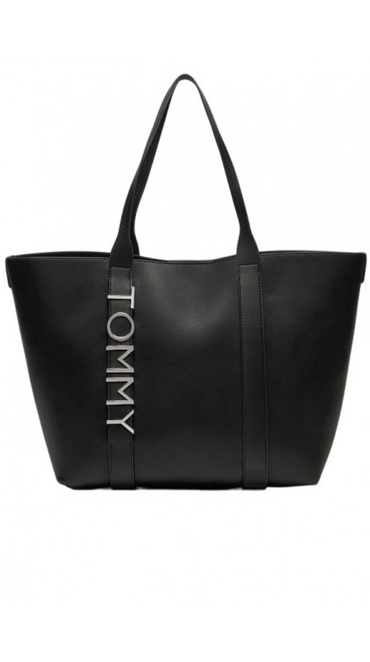 TOMMY JEANS CITY BOLD TOTE ΤΣΑΝΤΑ ΓΥΝΑΙΚΕΙΑ BLACK