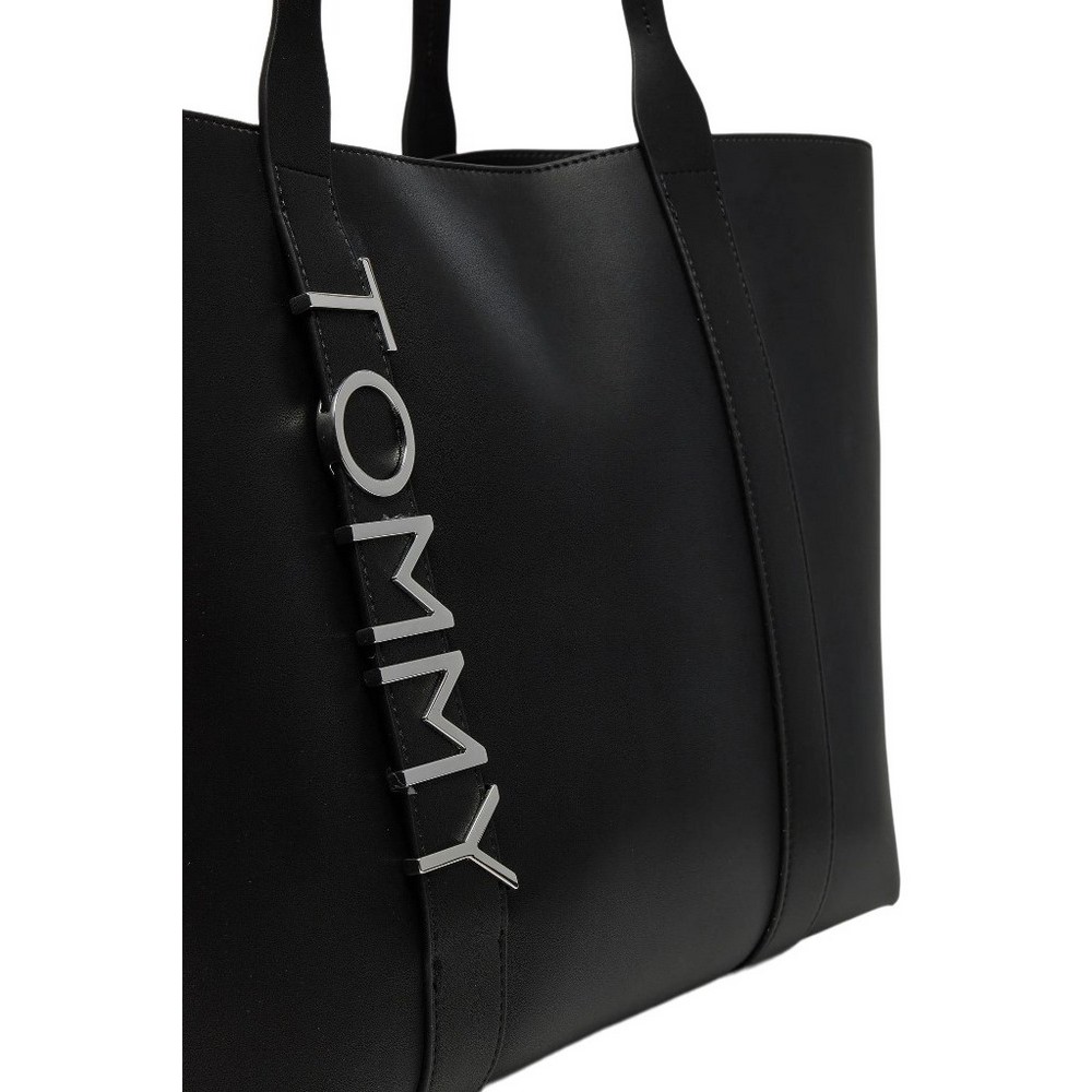 TOMMY JEANS CITY BOLD TOTE ΤΣΑΝΤΑ ΓΥΝΑΙΚΕΙΑ BLACK