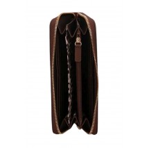 LIU JOPACK OF 2 MIN OF 2 ECS XL ZIP AROUNDAF4280E0037  ΠΟΡΤΟΦΟΛΙ ΓΥΝΑΙΚΕΙΟ BROWN