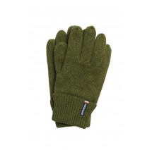 SUPERDRY D3 SDNA ESSENTIAL LOGO KNITTED GLOVES ΓΑΝΤΙΑ ΑΝΔΡΙΚΑ GREEN