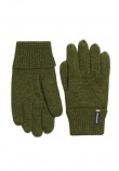 SUPERDRY D3 SDNA ESSENTIAL LOGO KNITTED GLOVES ΓΑΝΤΙΑ ΑΝΔΡΙΚΑ GREEN