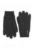 SUPERDRY D3 SDNA ESSENTIAL LOGO KNITTED GLOVES ΓΑΝΤΙΑ ΑΝΔΡΙΚΑ GREY