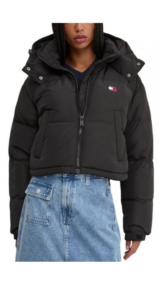 TOMMY JEANS CRP ALASKA PUFFER ΜΠΟΥΦΑΝ ΓΥΝΑΙΚΕΙΟ BLACK