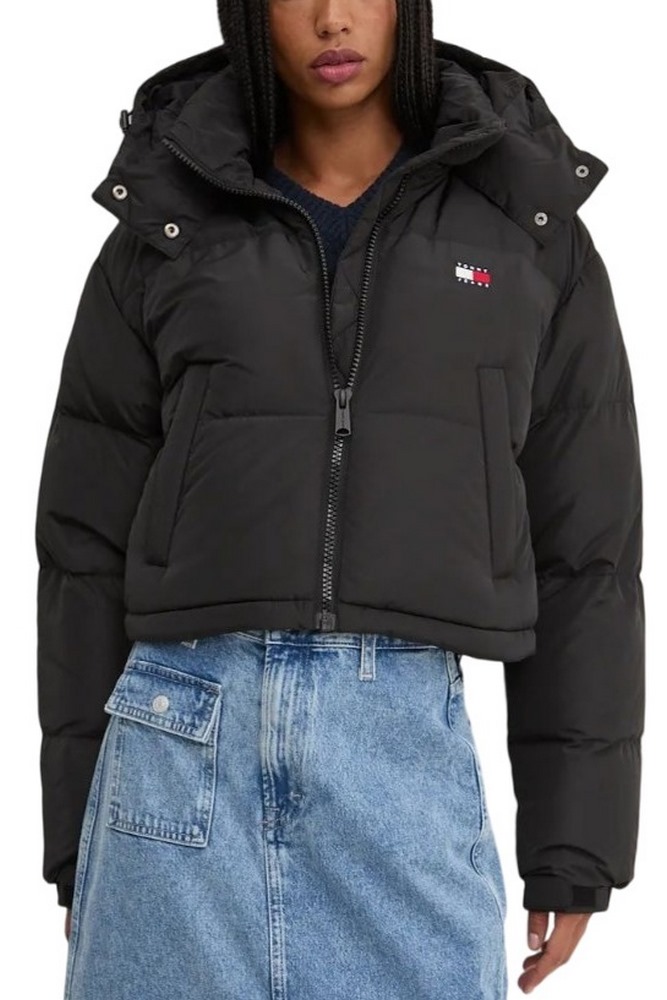 TOMMY JEANS CRP ALASKA PUFFER ΜΠΟΥΦΑΝ ΓΥΝΑΙΚΕΙΟ BLACK