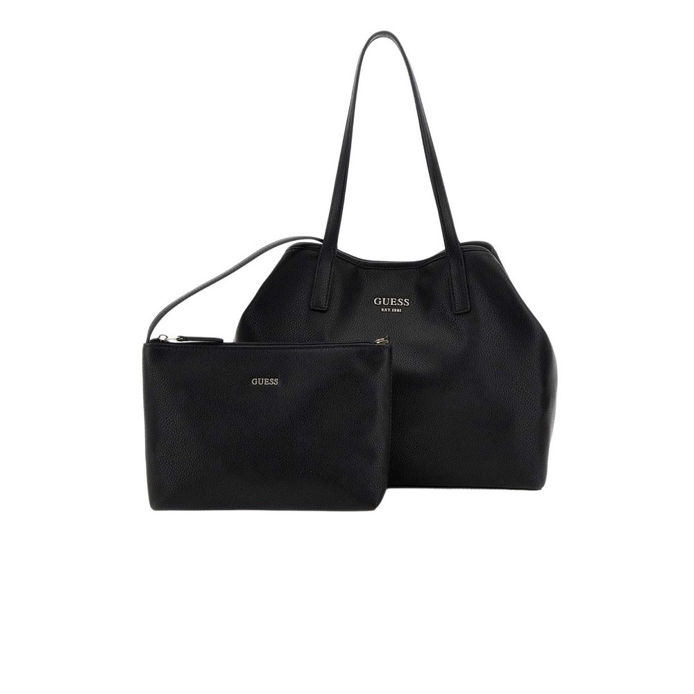 GUESS VIKKY II 2 IN 1 TOTE ΤΣΑΝΤΑ ΓΥΝΑΙΚΕΙΑ BLACK