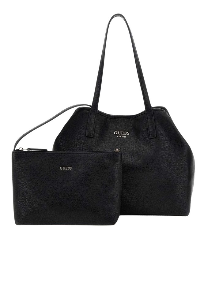 GUESS VIKKY II 2 IN 1 TOTE ΤΣΑΝΤΑ ΓΥΝΑΙΚΕΙΑ BLACK