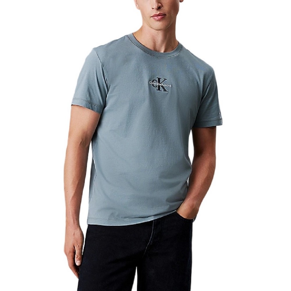 CALVIN KLEIN JEANS MONOLOGO T-SHIRT ΜΠΛΟΥΖΑ ΑΝΔΡΙΚΗ LEAD