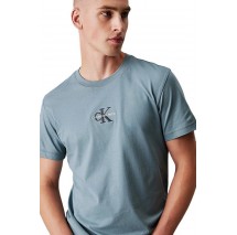 CALVIN KLEIN JEANS MONOLOGO T-SHIRT ΜΠΛΟΥΖΑ ΑΝΔΡΙΚΗ LEAD