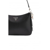 GUESS DARYNA TOP ZIP SHOULDER BAG ΤΣΑΝΤΑ ΓΥΝΑΙΚΕΙΑ BLACK