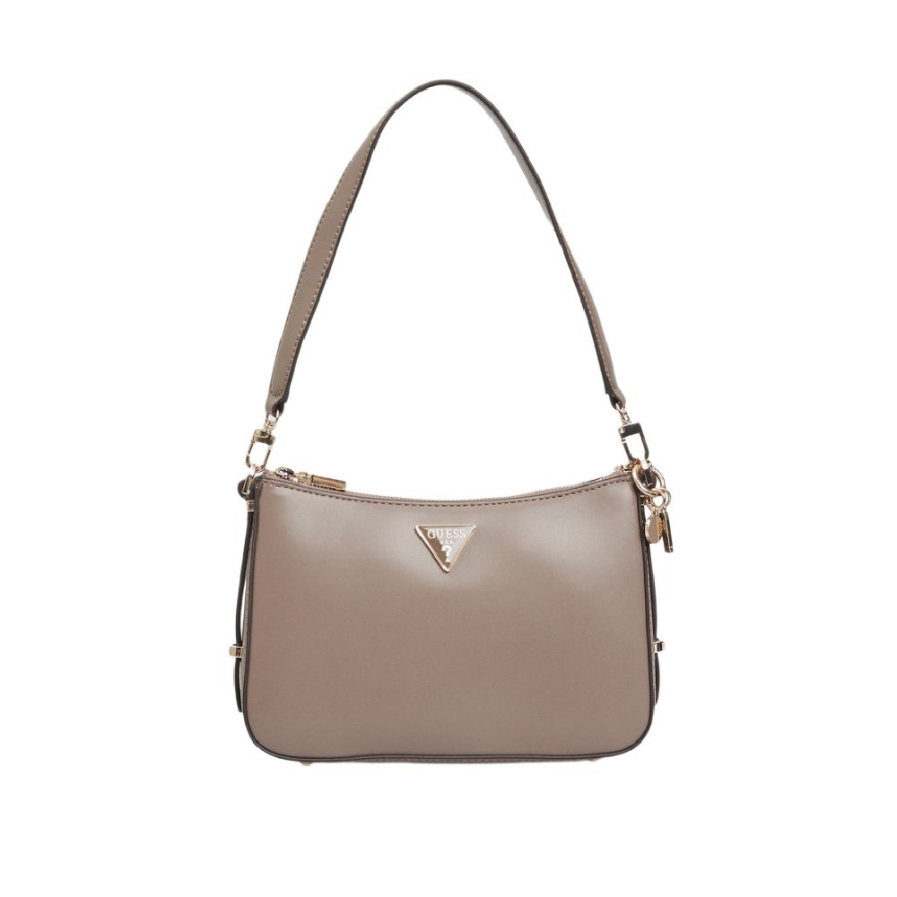 GUESS DARYNA TOP ZIP SHOULDER BAG ΤΣΑΝΤΑ ΓΥΝΑΙΚΕΙΑ TAUPE