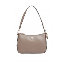 GUESS DARYNA TOP ZIP SHOULDER BAG ΤΣΑΝΤΑ ΓΥΝΑΙΚΕΙΑ TAUPE