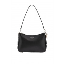 GUESS DARYNA TOP ZIP SHOULDER BAG ΤΣΑΝΤΑ ΓΥΝΑΙΚΕΙΑ BLACK