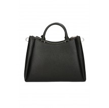 GUESS ECO GLORIANA GFRIEND SATCHEL ΤΣΑΝΤΑ ΓΥΝΑΙΚΕΙΑ BLACK