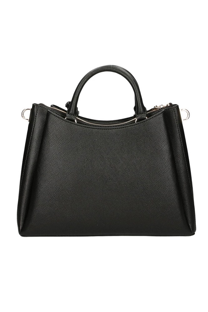 GUESS ECO GLORIANA GFRIEND SATCHEL ΤΣΑΝΤΑ ΓΥΝΑΙΚΕΙΑ BLACK