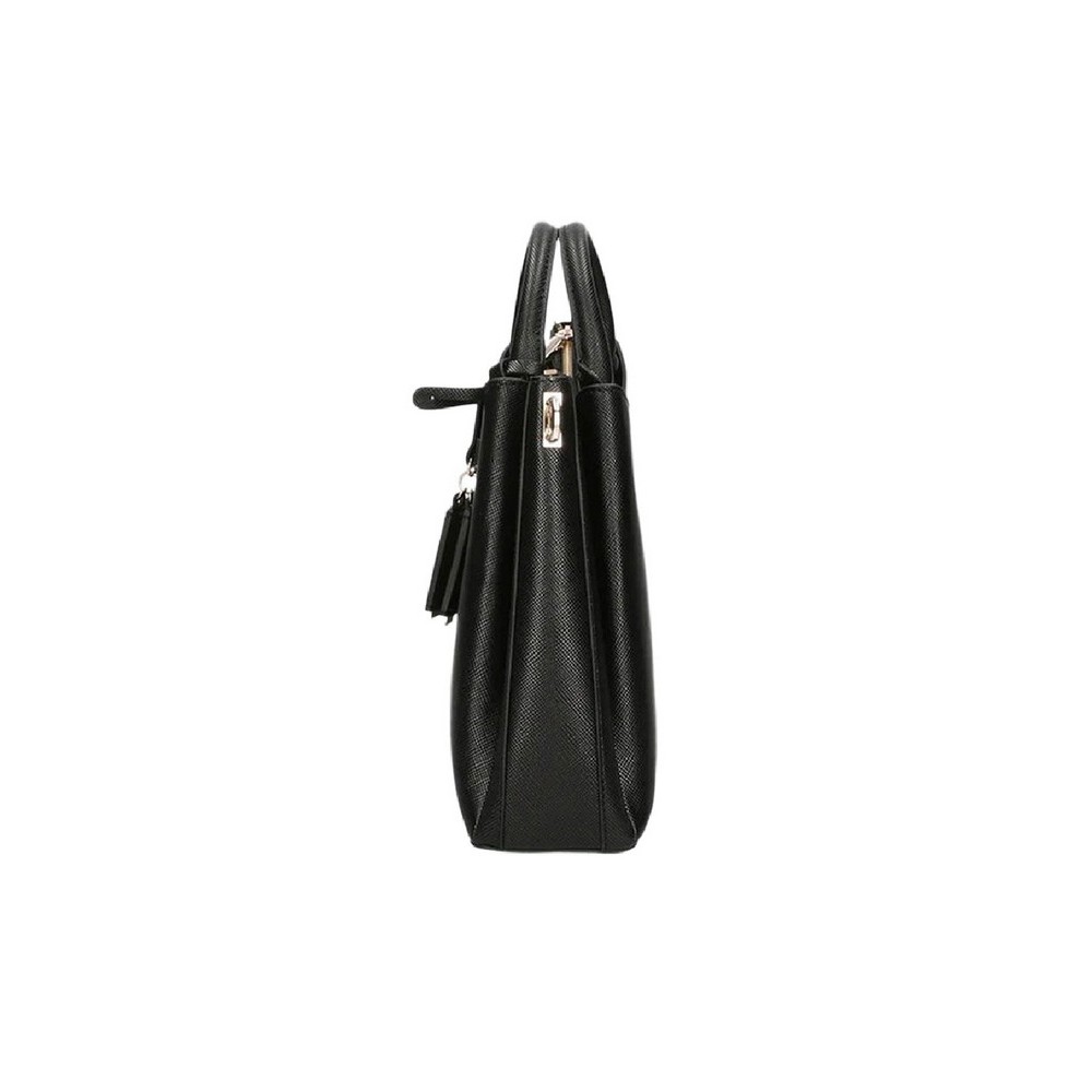 GUESS ECO GLORIANA GFRIEND SATCHEL ΤΣΑΝΤΑ ΓΥΝΑΙΚΕΙΑ BLACK