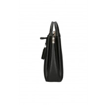 GUESS ECO GLORIANA GFRIEND SATCHEL ΤΣΑΝΤΑ ΓΥΝΑΙΚΕΙΑ BLACK