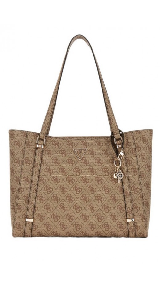 GUESS ECO ERICA ELITE TOTE ΤΣΑΝΤΑ ΓΥΝΑΙΚΕΙΑ LATTE