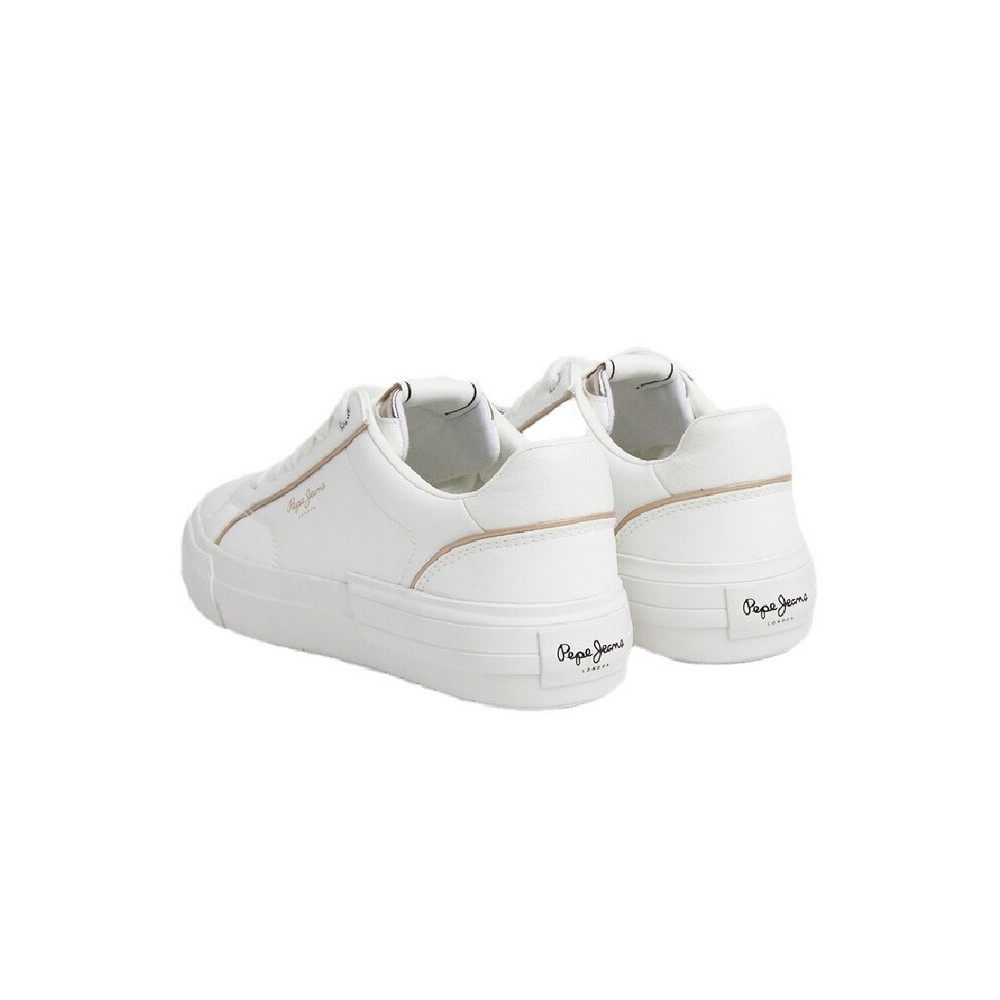 PEPE JEANS ALLEN LOW ΠΑΠΟΥΤΣΙ ΓΥΝΑΙΚΕΙΟ WHITE