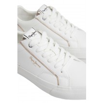 PEPE JEANS ALLEN LOW ΠΑΠΟΥΤΣΙ ΓΥΝΑΙΚΕΙΟ WHITE