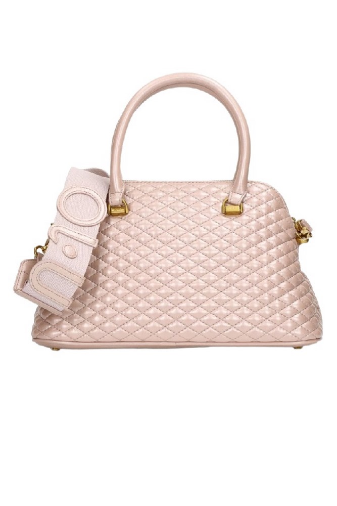 LIU JO GLOSSY QUILTED BUGATTI BAG AF4005E0022 ΤΣΑΝΤΑ ΓΥΝΑΙΚΕΙΑ ROSE