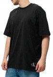 CALVIN KLEIN JEANS BADGE RELAXED T-SHIRT ΜΠΛΟΥΖΑ ΑΝΔΡΙΚΗ BLACK