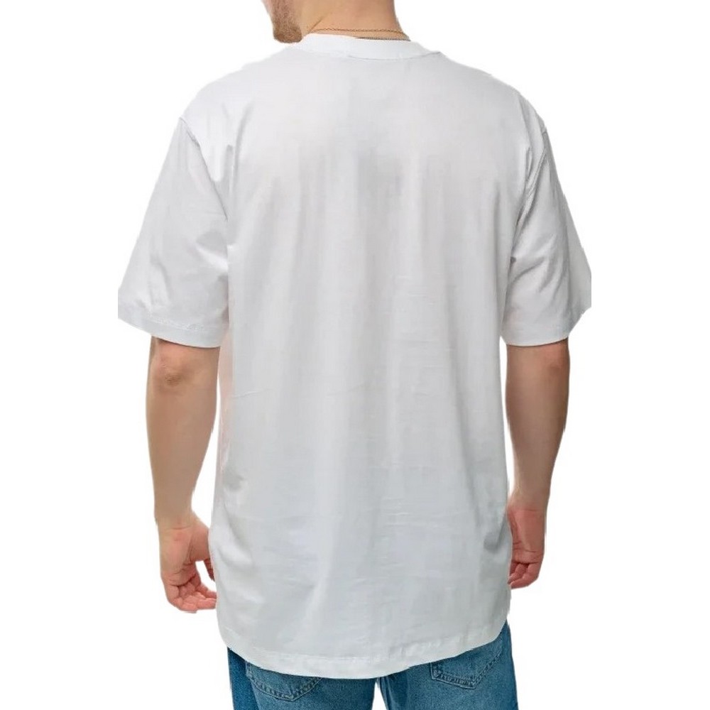 CALVIN KLEIN JEANS BADGE RELAXED T-SHIRT ΜΠΛΟΥΖΑ ΑΝΔΡΙΚΗ BRIGHT WHITE