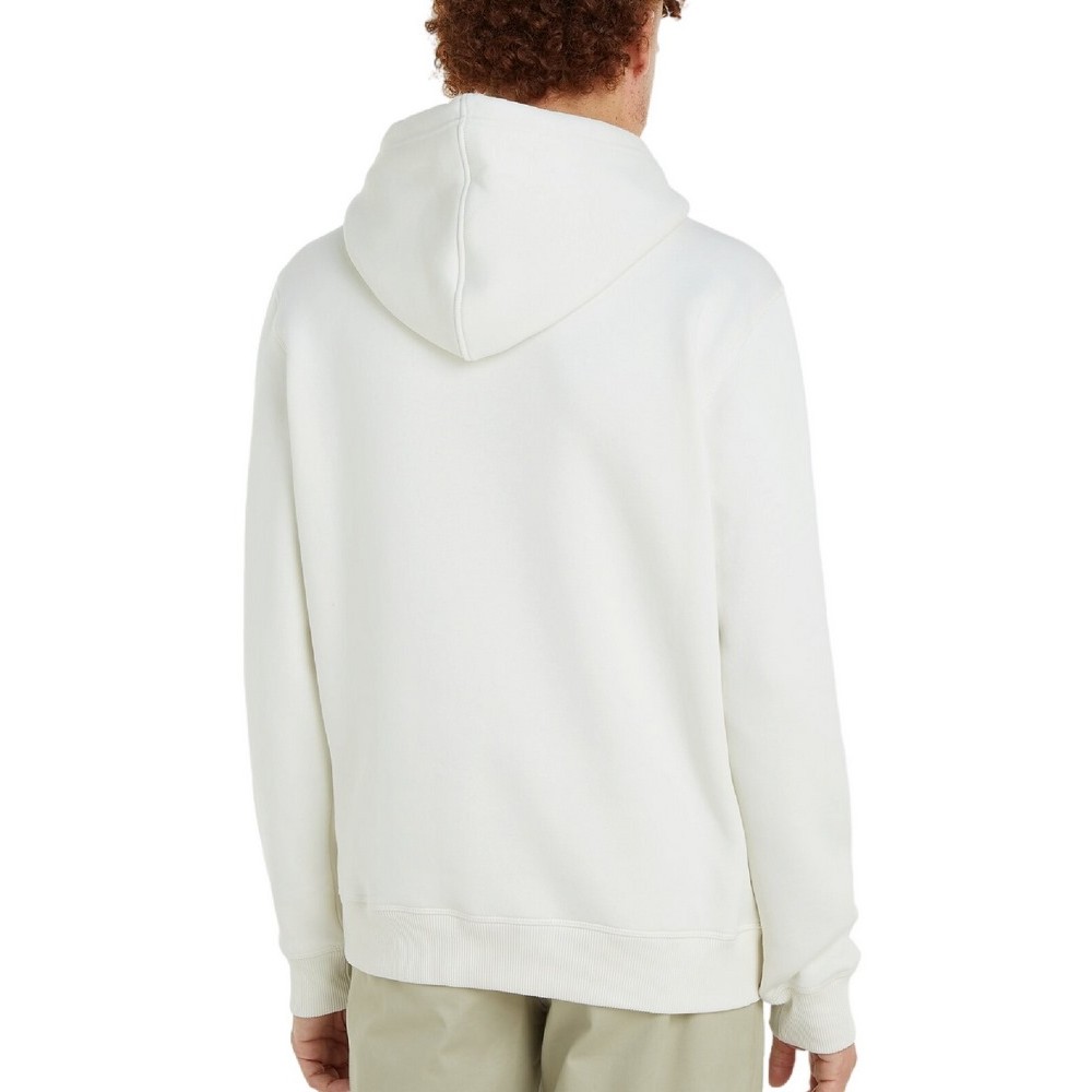 CALVIN KLEIN JEANS MONOLOGO HOODIE ΦΟΥΤΕΡ ΑΝΔΡΙΚΟ IVORY