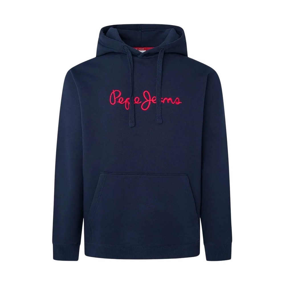 PEPE JEANS LONDON DROP 2 NEW JOE HOODIE ΜΠΛΟΥΖΑ ΦΟΥΤΕΡ ΑΝΔΡΙΚΗ BLUE