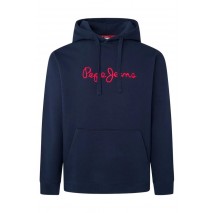 PEPE JEANS LONDON DROP 2 NEW JOE HOODIE ΜΠΛΟΥΖΑ ΦΟΥΤΕΡ ΑΝΔΡΙΚΗ BLUE