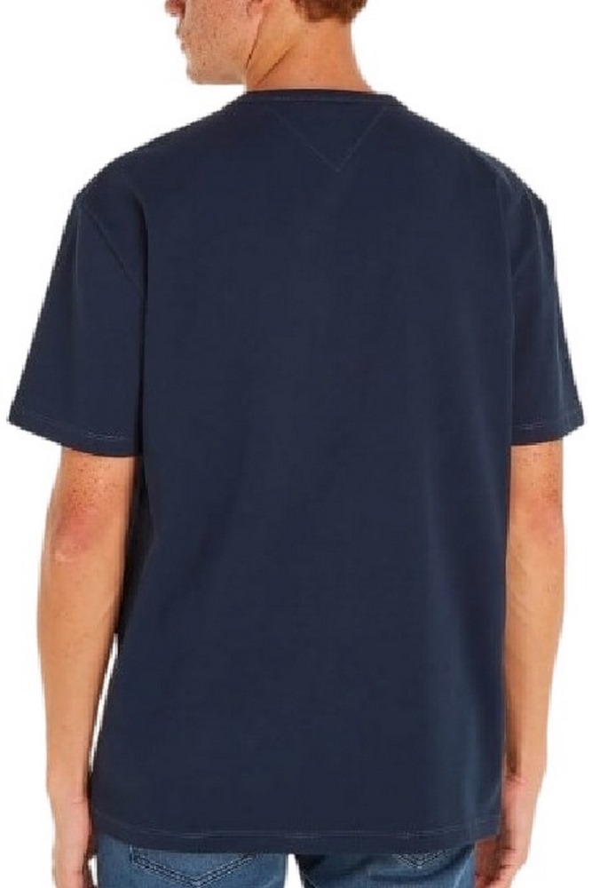 TOMMY HILFIGER REG LGTWEIGHT BADGE TEE T-SHIRT ΜΠΛΟΥΖΑ ΑΝΔΡΙΚΗ NAVY