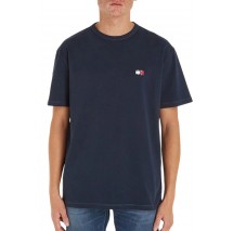 TOMMY HILFIGER REG LGTWEIGHT BADGE TEE T-SHIRT ΜΠΛΟΥΖΑ ΑΝΔΡΙΚΗ NAVY