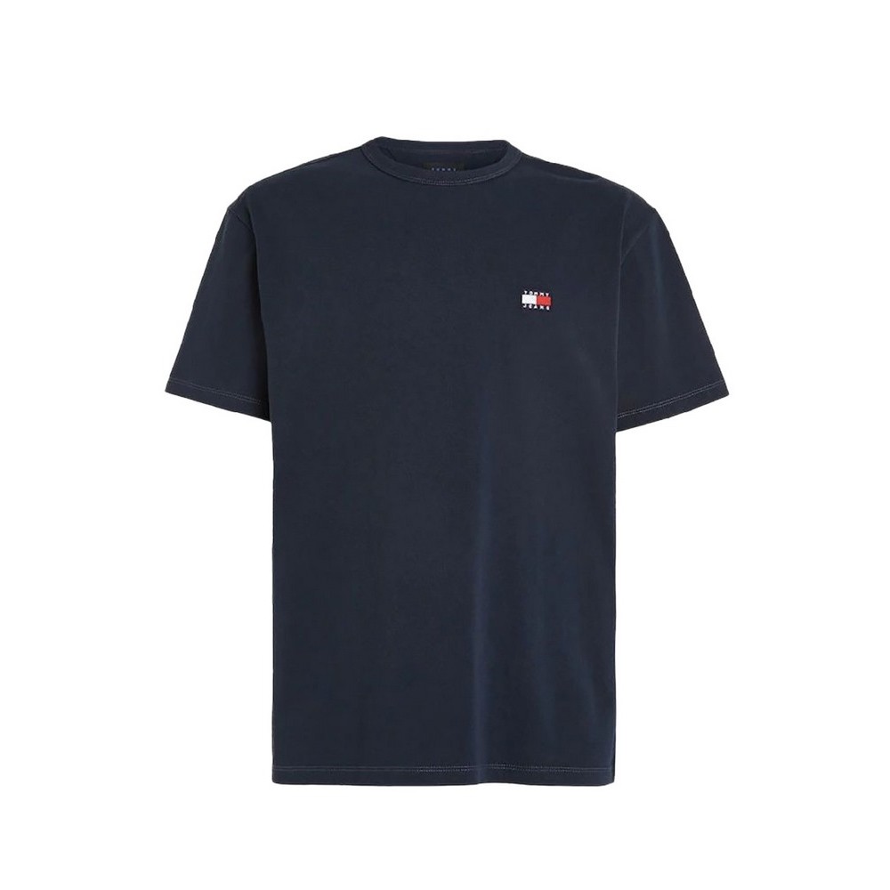 TOMMY HILFIGER REG LGTWEIGHT BADGE TEE T-SHIRT ΜΠΛΟΥΖΑ ΑΝΔΡΙΚΗ NAVY