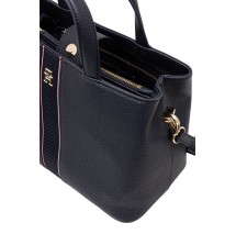 TOMMY HILFIGER LEGACY SATCHEL ΤΣΑΝΤΑ ΓΥΝΑΙΚΕΙΑ NAVY