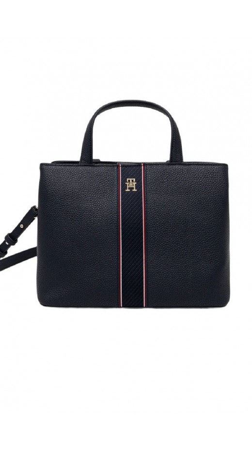 TOMMY HILFIGER LEGACY SATCHEL ΤΣΑΝΤΑ ΓΥΝΑΙΚΕΙΑ NAVY