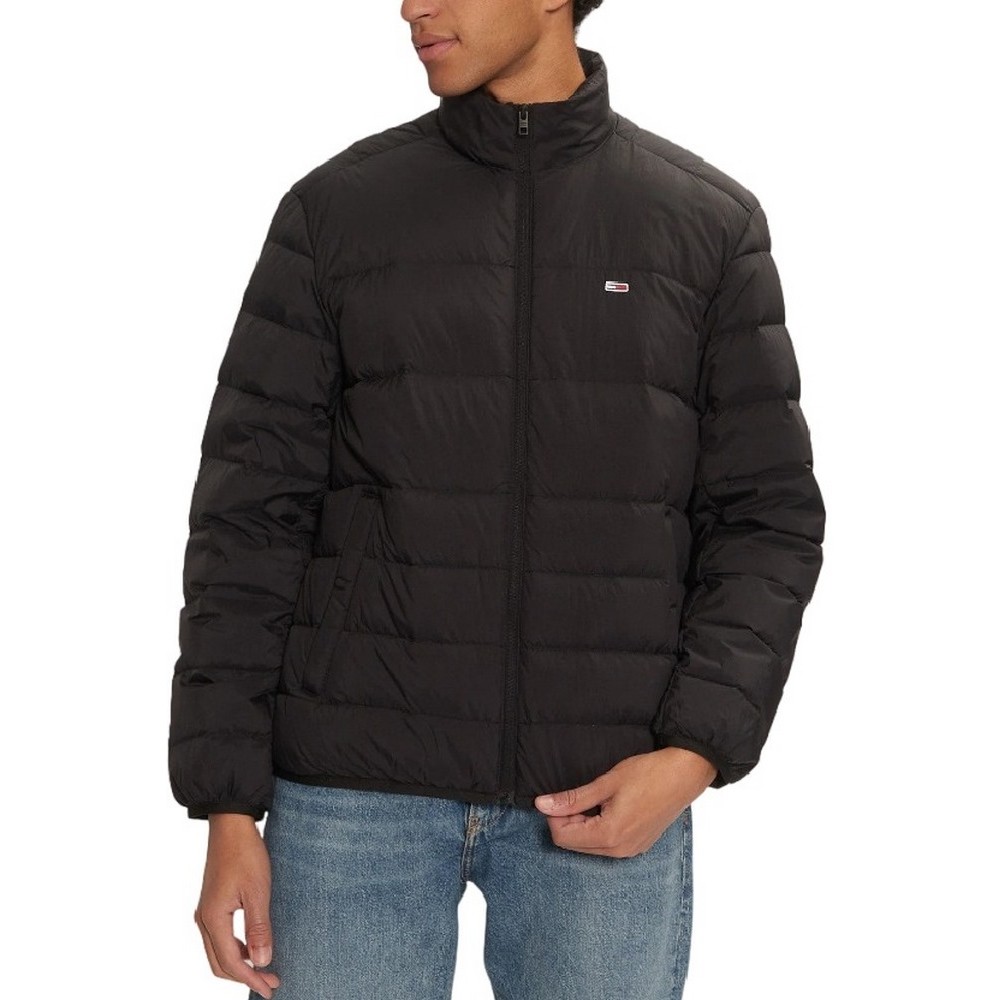 TOMMY JEANS PACKABLE LT DOWN JACKET ΜΠΟΥΦΑΝ ΑΝΔΡΙΚΟ BLACK