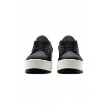 TOMMY HILFIGER TJW FLATFORM SNEAKER METALLIC ΠΑΠΟΥΤΣΙ ΓΥΝΑΙΚΕΙΟ BLACK/WHITE