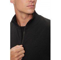 CALVIN KLEIN JEANS TEXTURED HWK TRACK JACKET ΖΑΚΕΤΑ ΑΝΔΡΙΚΗ BLACK